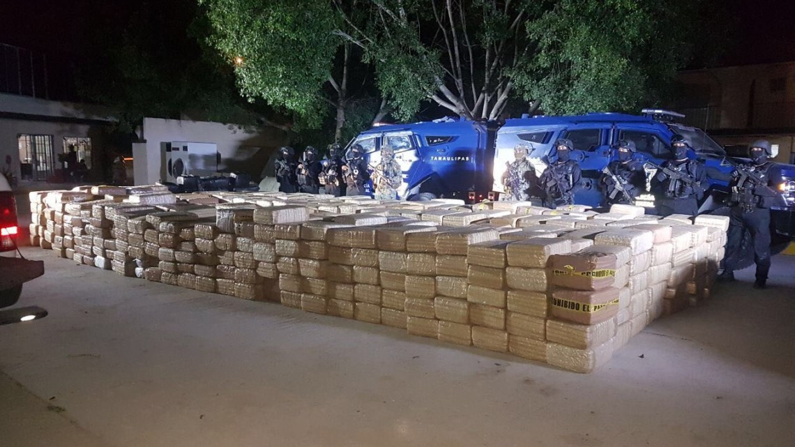 Aseguran 5 toneladas de Marihuana en Camargo