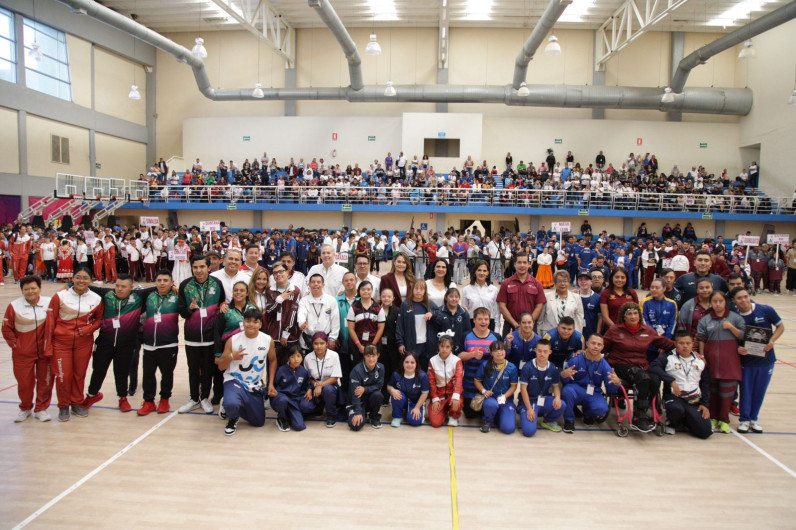 Inauguran el 1er. Nacional para Deportistas con Discapacidad Intelectual, Síndrome de Down y Autismo