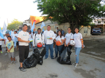 Recorre colonias Plan Unidos por Reynosa