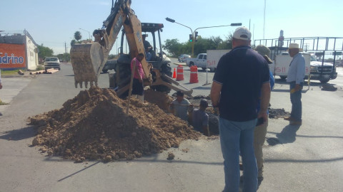 Inicia rehabilitación de caído en bulevar Álvaro Obregón