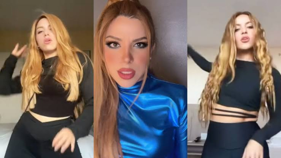Shakira encuentra a su doble en TikTok