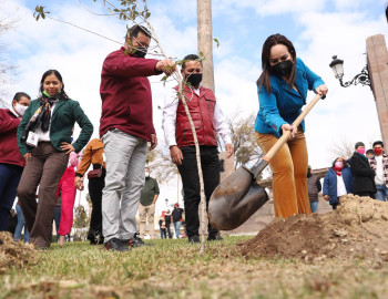 Alcaldesa Carmen Lilia busca proteger el entorno para un mejor Nuevo Laredo