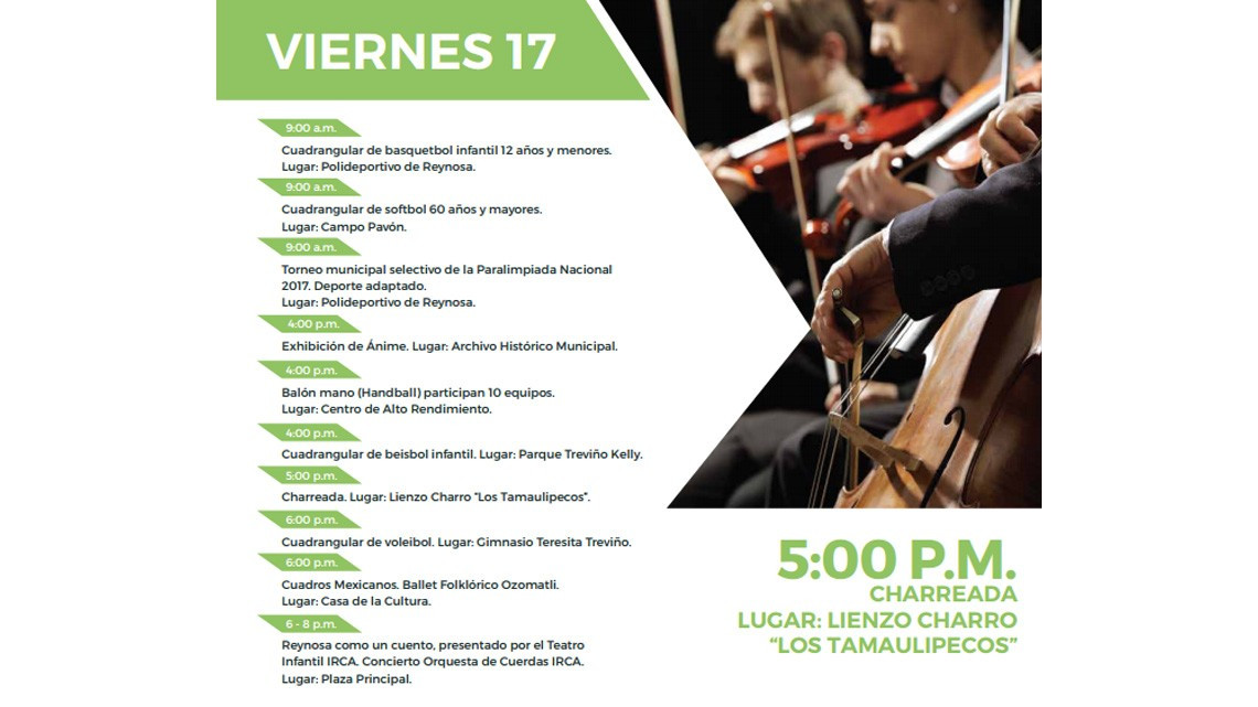 Invitan a Charreada por festejo de Reynosa