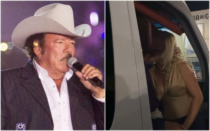 Critican a Lalo Mora por besar a fans en plena pandemia