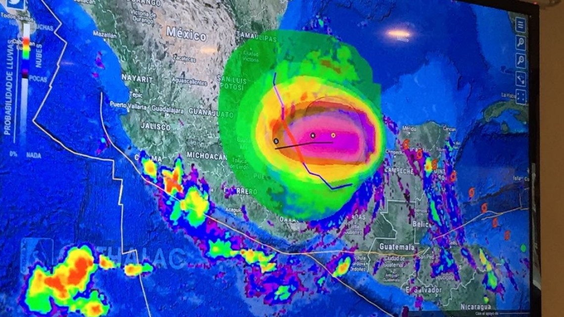 Consejo de Protección Civil en Altamira en sesión permanente por Franklin