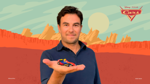 Disney, Pixar y Mattel homenajean a 'Checo' Pérez con un personaje de "Cars"