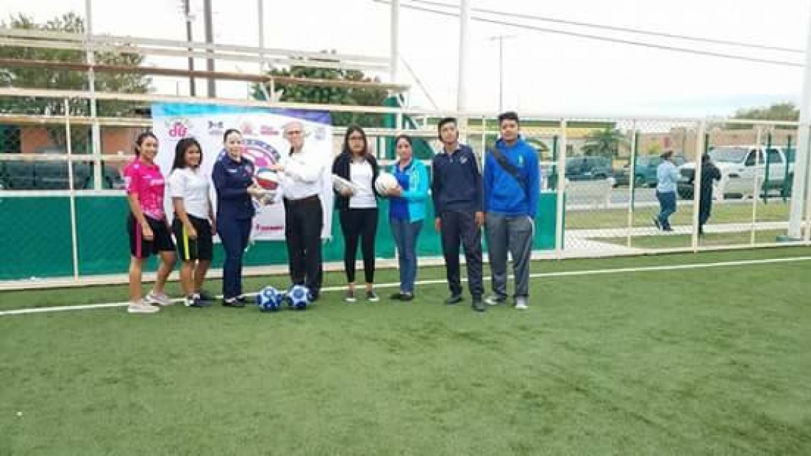Realizan en Ciudad Mier torneo de fútbol Copa DIF 2017 