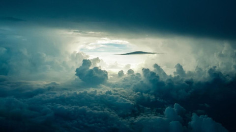 Extraña nube en el cielo aparece en Japón