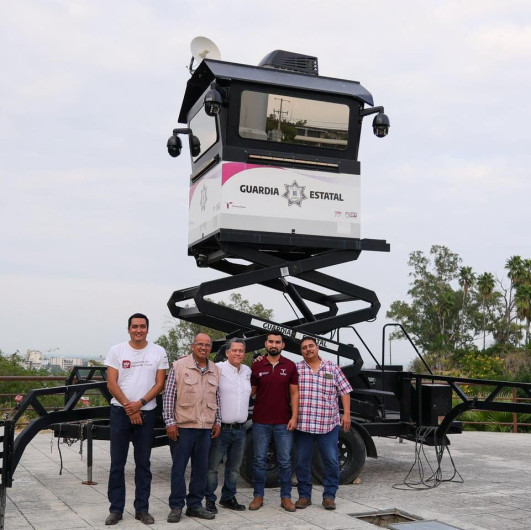  Refuerza SEBIEN vigilancia en parque La Loma en la capital tamaulipeca