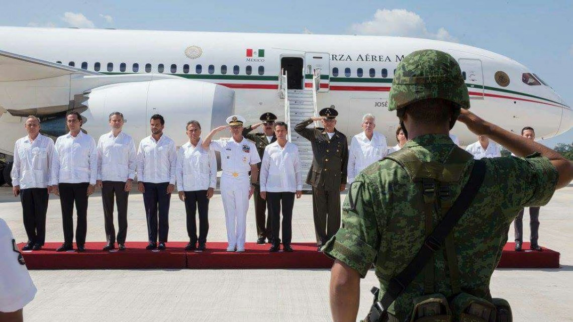 Patrulla Costera ARM Chichen Itzá PC-340 es abanderada por EPN