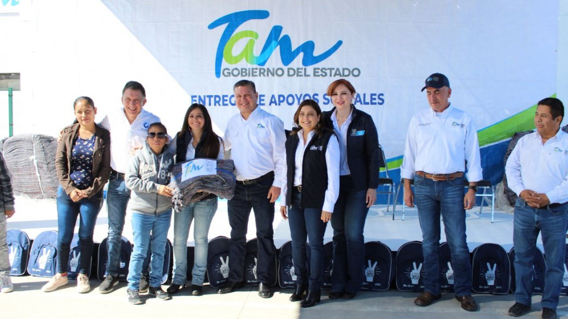 Lleva Gobierno Tamaulipas apoyos sociales a NLD