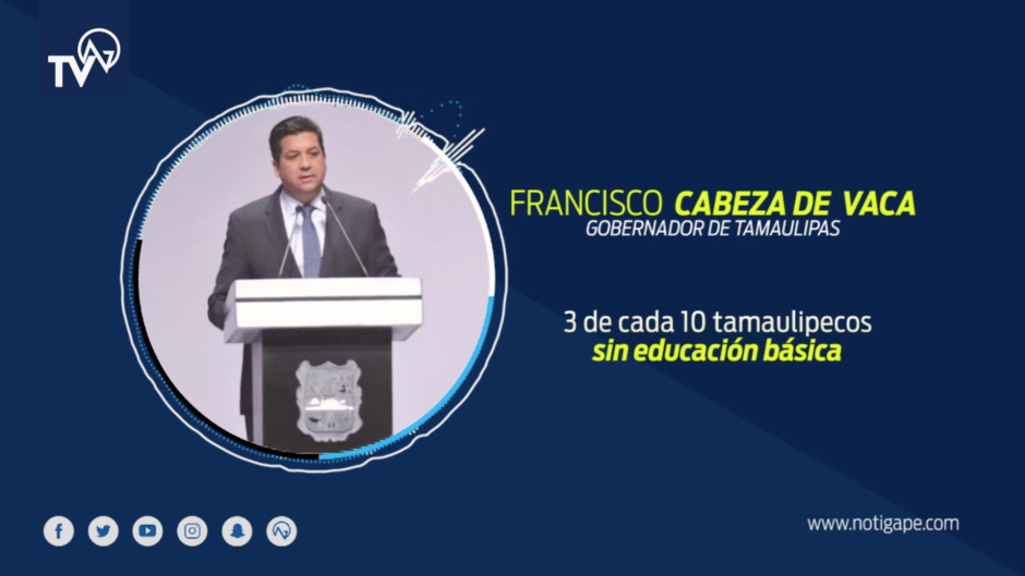 3 de cada 10 tamaulipecos sin educación básica: FGCV