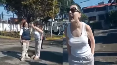 Usuarios bautizan a una mujer como "Lady Escupitajo"