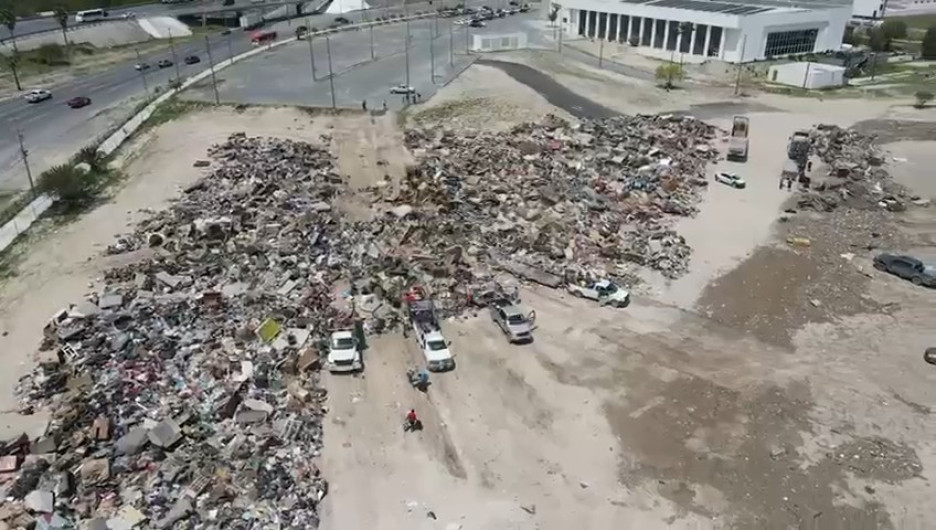 Gobierno de Reynosa habilita Centro de Acopio de Descacharre 