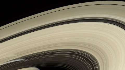 Anillos de Saturno en colapso