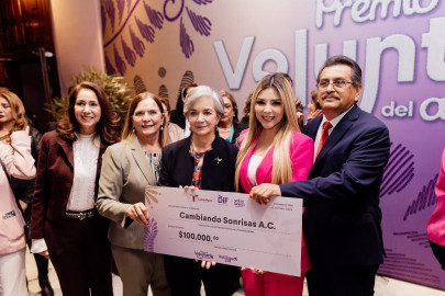 Asociación ‘Cambiando Sonrisas A.C.’  recibe Premio al Voluntariado del Año 2024