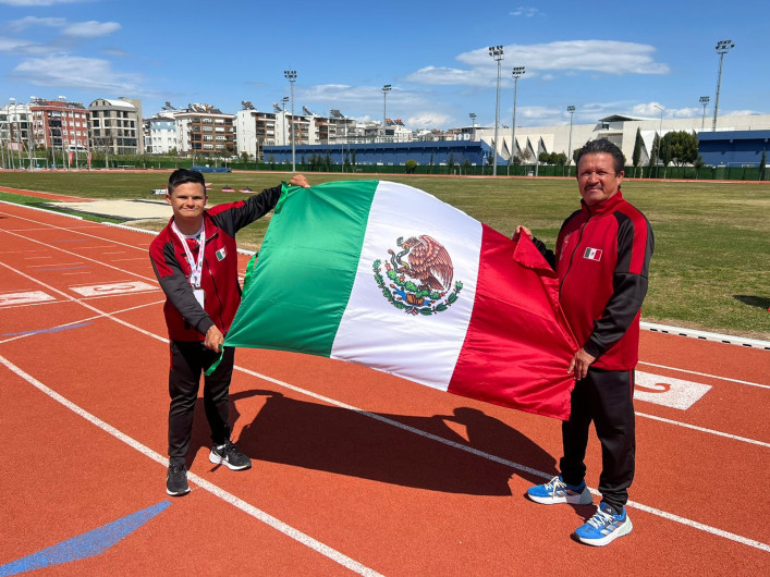Alejandro “la flecha” Avilés rompe su propio récord, en los Trisome Games