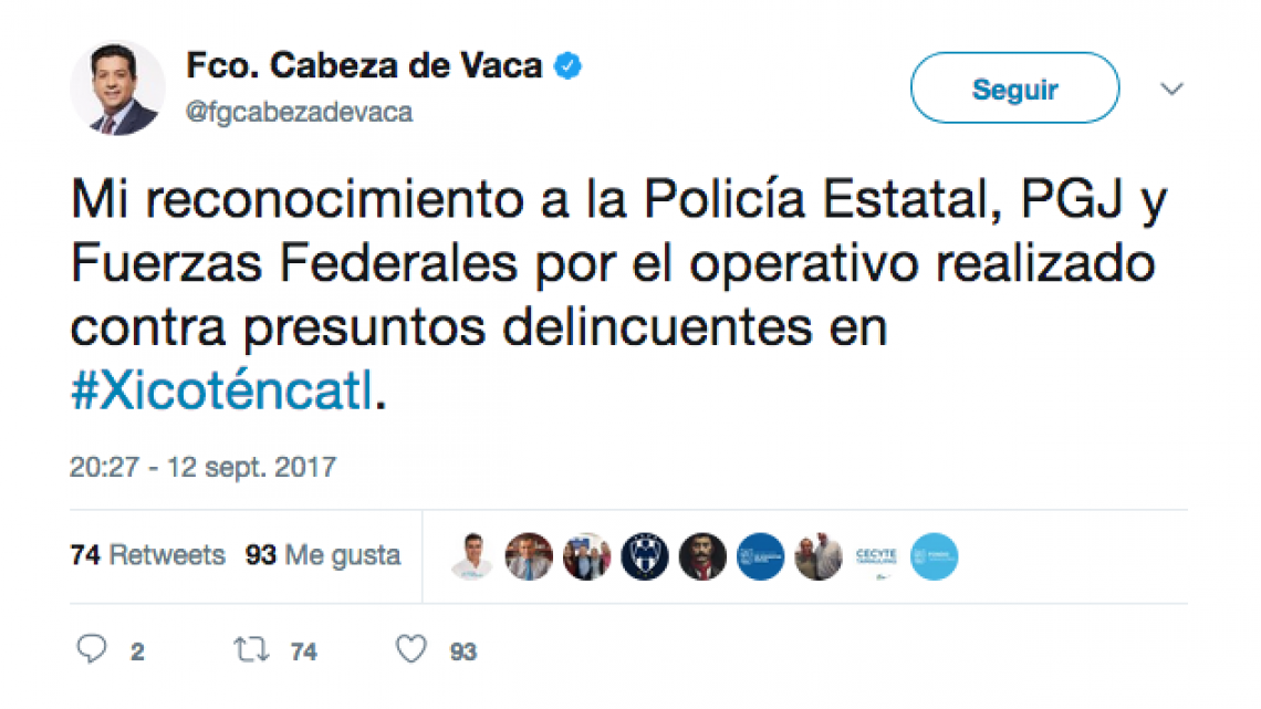 Abaten a líder delictivo de la zona de Xicoténcatl