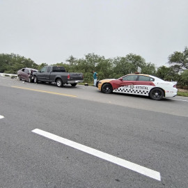 Circulación obstruida en carril de norte a sur en Carretera Federal 101