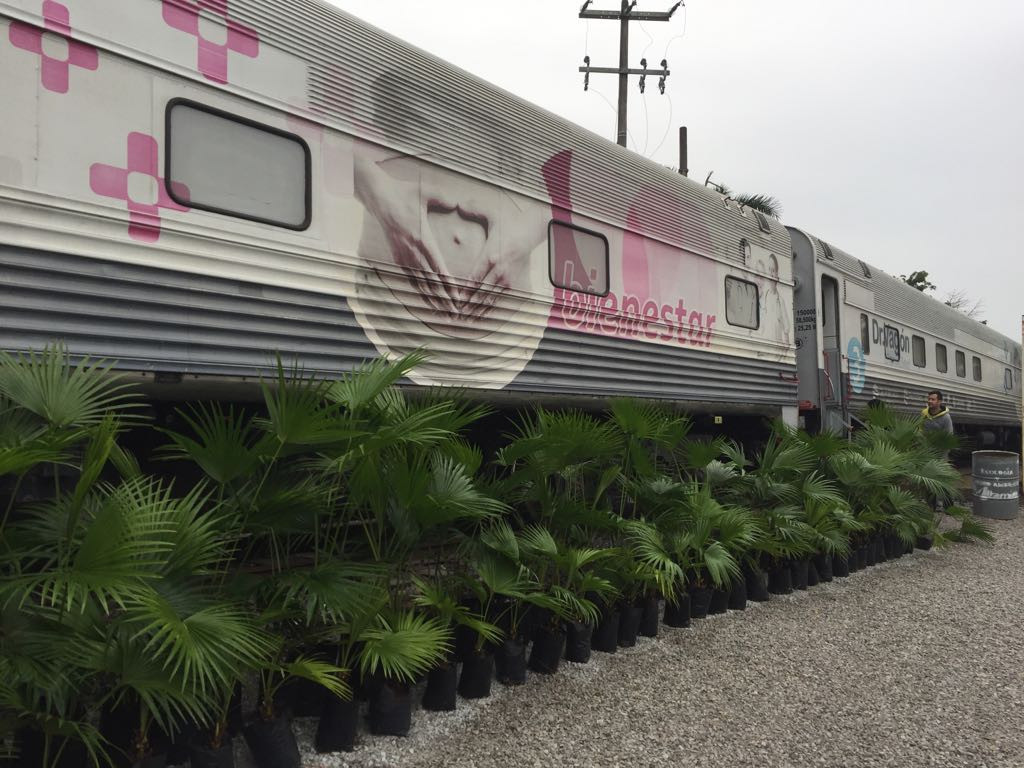 Llega el doctor vagón al área de ferrocarriles