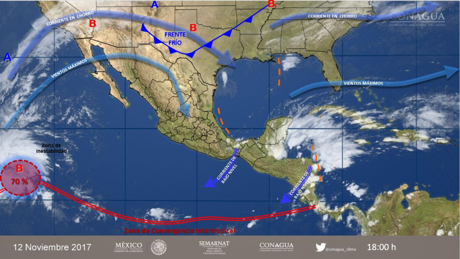 Tormentas fuertes y puntuales con actividad eléctrica: SMN