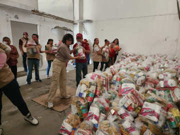 Entregan Estado y Federación, más de 16 mil apoyos a damnificados en Reynosa