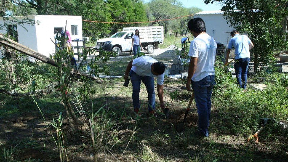 Voluntariado Juvenil DIF Tamaulipas apoya con rehabilitación