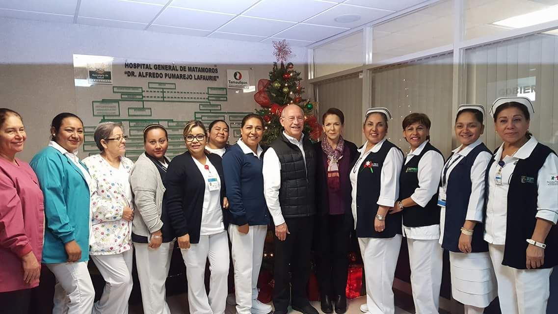 Ayuntamiento y DIF Matamoros reconocen labor de enfermeras