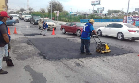 Rehabilita Municipio calles y avenidas con mil 607 toneladas de asfalto