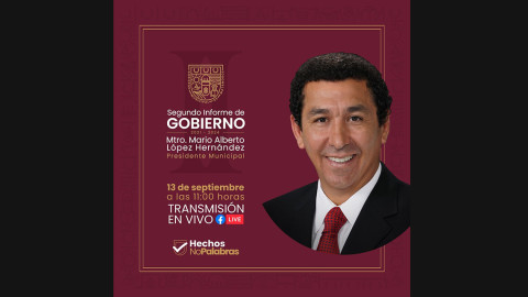 Rendirá Mario López Segundo Informe de Gobierno el miércoles