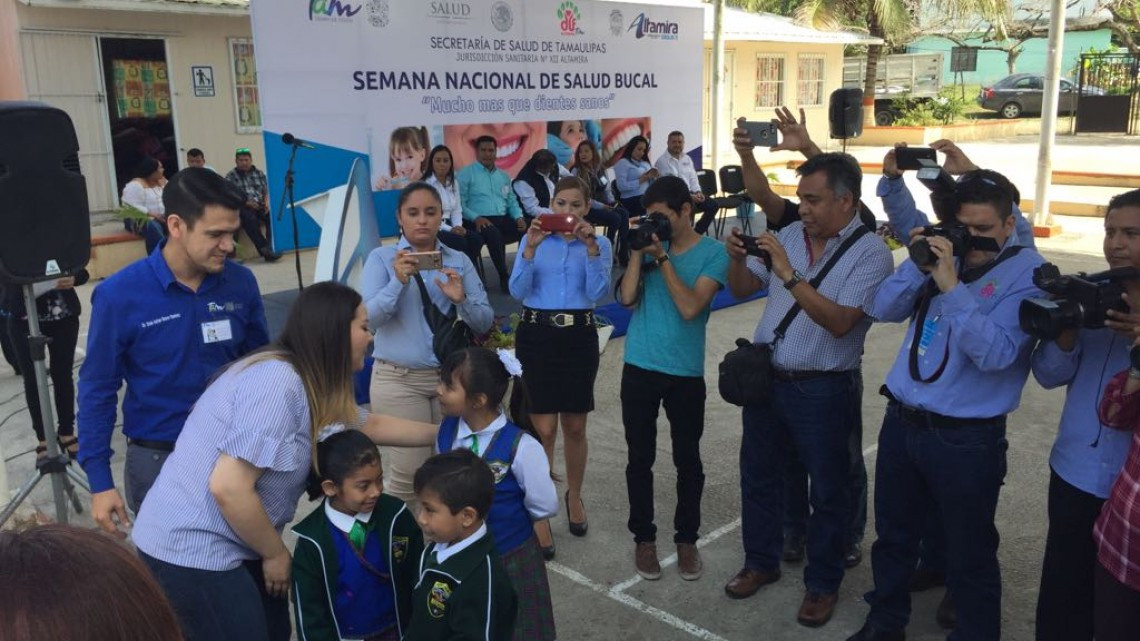 Inicia primera semana Nacional de salud bucal en Altamira