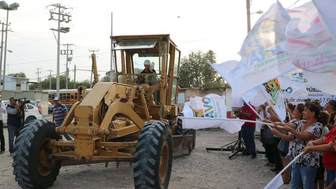 Dan inicio a obra en Avenida República Mexicana