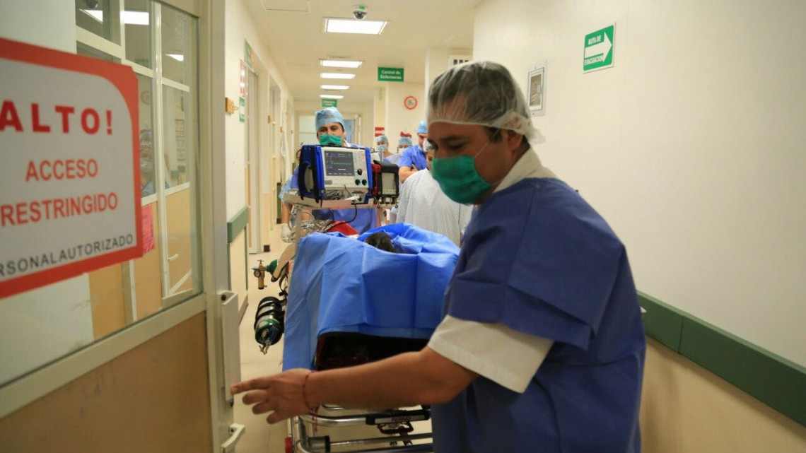 Gob. del estado y DIF Tamaulipas trasladan a menor quemada