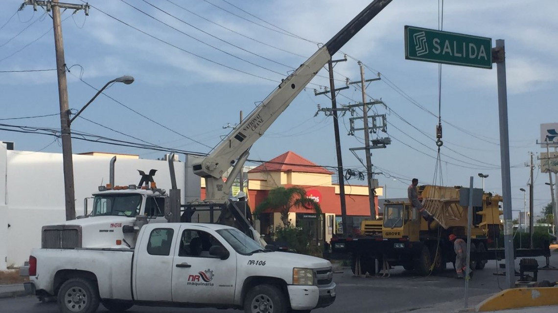 Cierran calle París por instalación de aire acondicionado