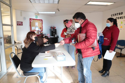 Agradecen vecinos de la colonia Francisco Villa Jornada de vacunación contra el COVID-19 