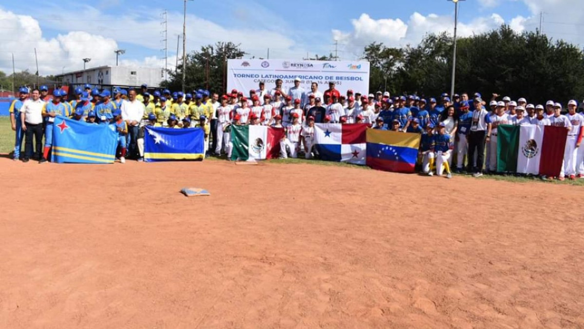 Resaltan apoyo del Gobierno Municipal de Reynosa al beisbol infantil y juvenil