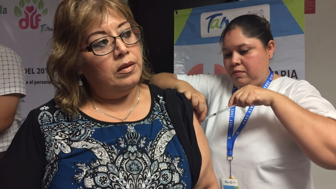 Aplicarán más de 7 mil vacunas contra la influenza en Matamoros