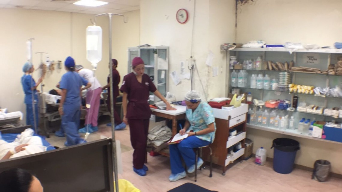 NotiGape realiza recorrido en hospital civil de Madero