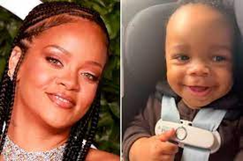 Rihanna muestra por primera vez el rostro de su hijo 