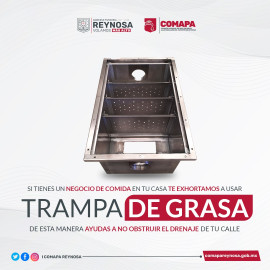 Exhorta Alcalde de Reynosa a cuidar red de drenaje de COMAPA 