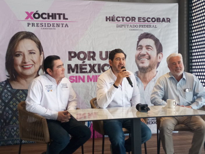 Inicia campaña Héctor Escobar candidato a diputado federal por Matamoros 
