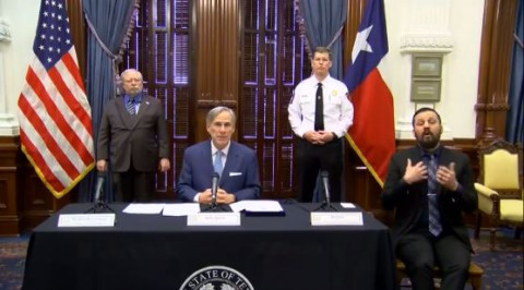 Gobernador de Texas anuncia nuevas medidas ante covid-19