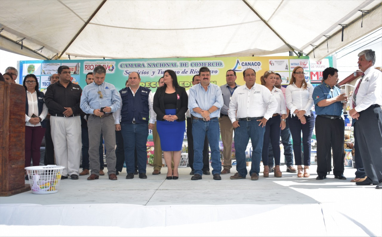 Festejan el Día del Comerciante en Río Bravo