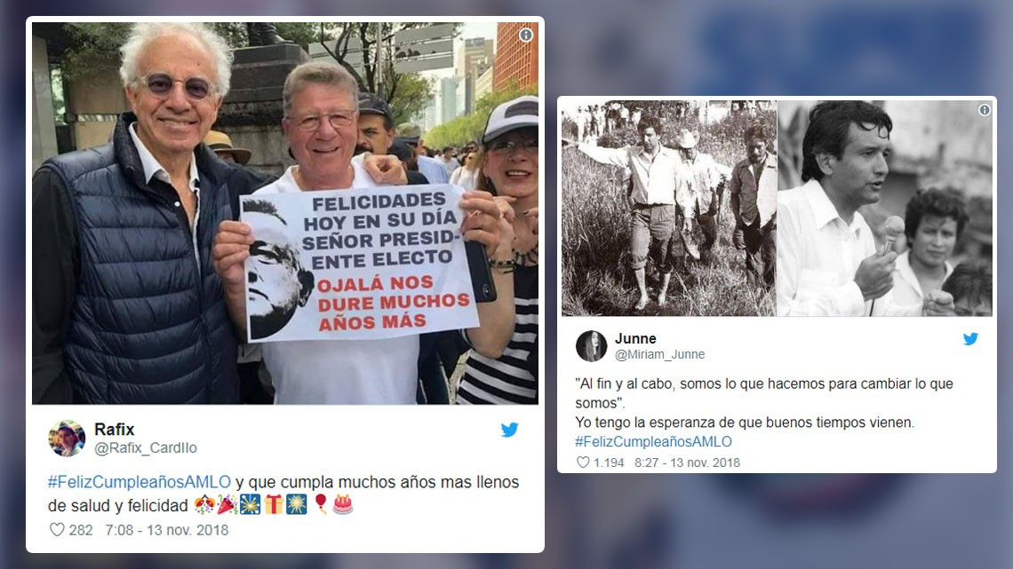 #FelizCumpleañosAMLO, Twitter enloquece