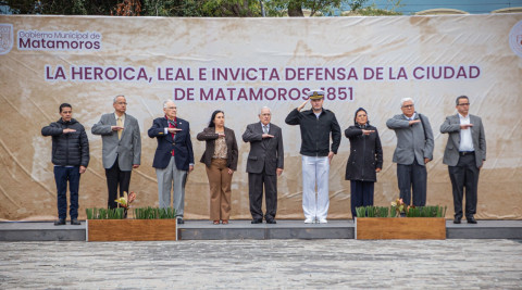 Conmemoran triunfo de batalla que dio origen a los títulos de Heroica, Invicta y Leal, que ostenta Matamoros