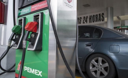 Precios máximos de gasolina se mantienen