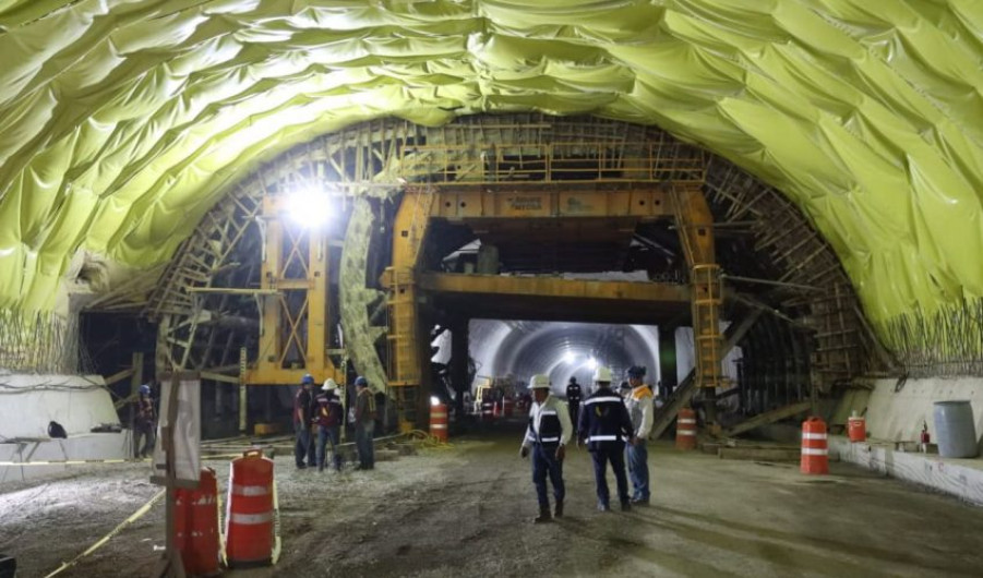 Filtraciones en el túnel de la MOT ocurren en áreas sin revestimiento de concreto y están bajo control