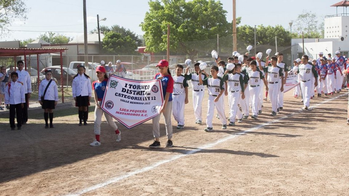 Inauguran Torneo Distrital de Béisbol