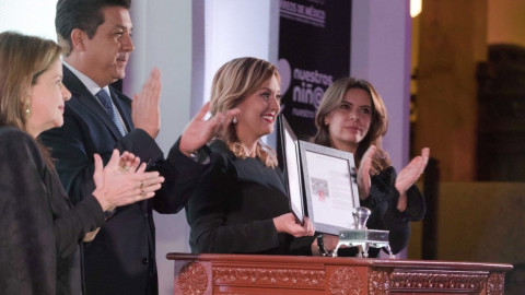 Lanza Servicio Postal Mexicano estampilla del programa “Nuestros Niños, Nuestro Futuro”