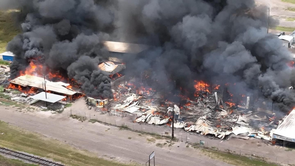 Se incendia pulga en Donna-Weslaco